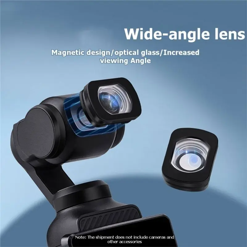 [LXYA68Z!] Magnetic Wide-Angle Lens Filter For DJI Osmo Pocket 3 Gimbal Camera Extending FOV To 112° Photography Accessory