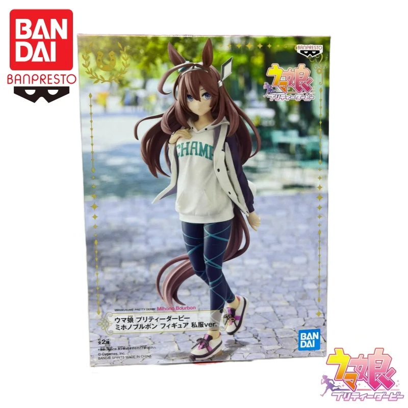 W magazynie Bandai oryginalny Banpresto Pretty Derby Mihono Model postaci lalka Brand New Boxed figurki akcji z anime zabawki