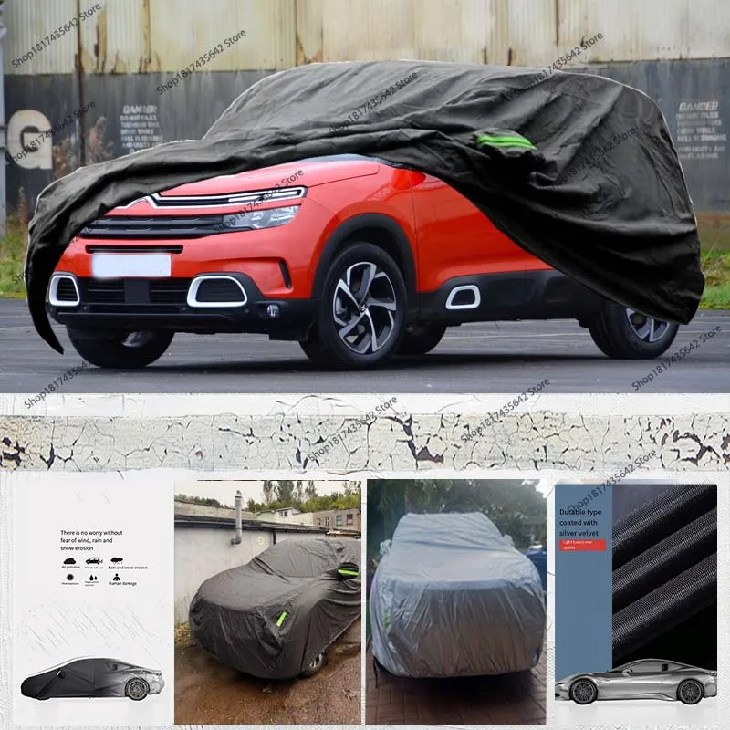 

Protective covers Full Car Cover for Citroen C5 Aircross 2018-2023 Outdoor Waterproof Sunshade Dustproof Windproof