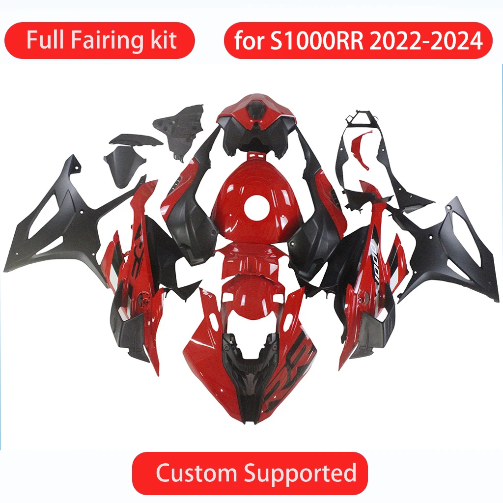 Motorcycle Fairing Set S 1000RR 2022 2023 2024 Customizable Motorcycle Accessories Fairings Kit for BMW S1000RR 22 23 24