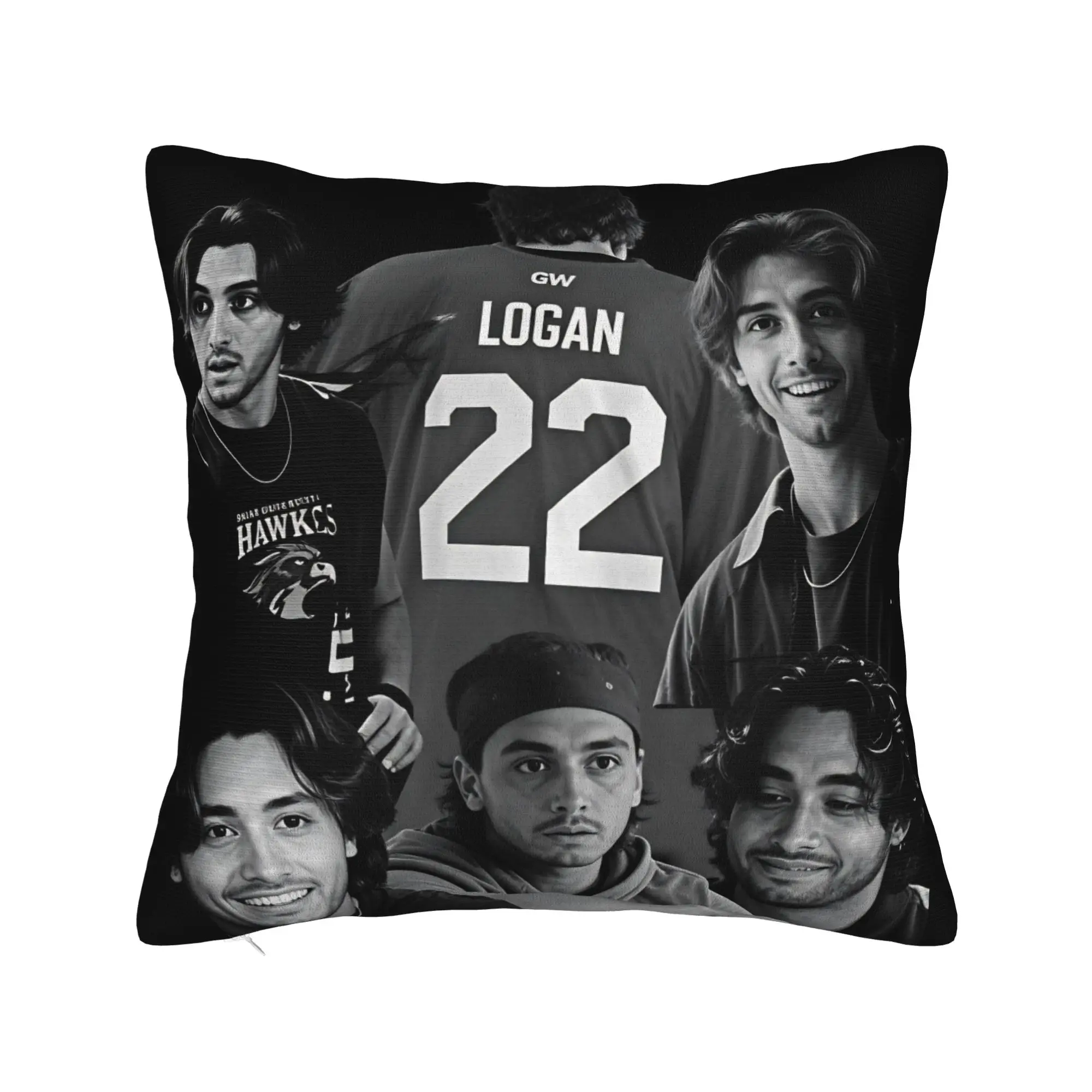 John Logan Off Campus 2 Poster Pillow Case  Kawaii Pillow Cover Graphic Pillowcases For Sofa Home Decor