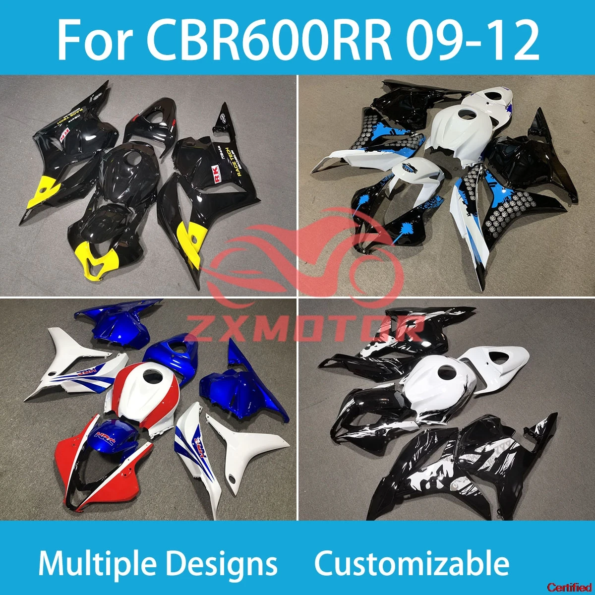 

100% Fit Fairing Kit CBR600RR 2009 2010 2011 2012 Motorcycle Accessories Fairings for Honda CBR600RR 09 10 11 12