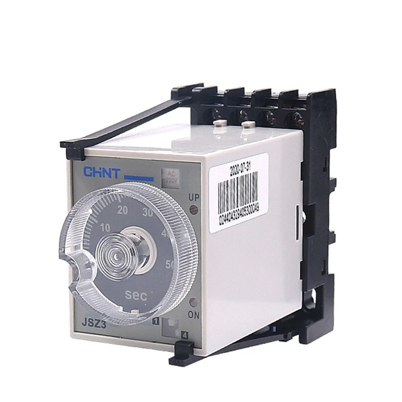 

H3Y JSZ3C- A/B/C/D/E/F Time Relay Power-on Delay 0.01s~0.5/1s/10s/30s/60s/10m/60m/6h/12h Control Delay Timer DC24V AC220V AC380V