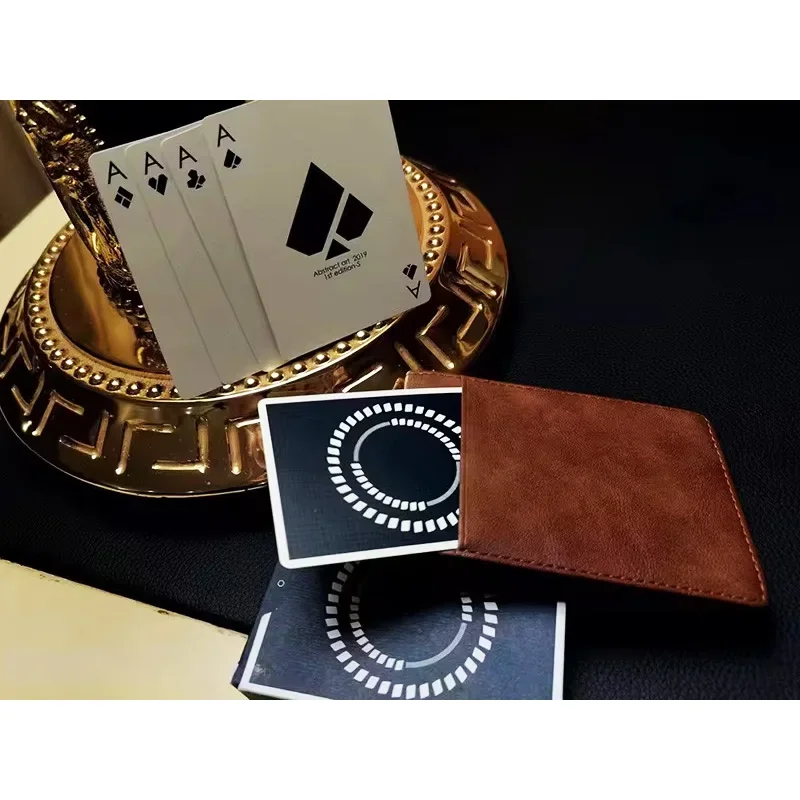 Switch Wallet Amazing Magic Tricks Close Up Magic Props Street Illusions Gimmick Card To Wallet Magia Magician Money