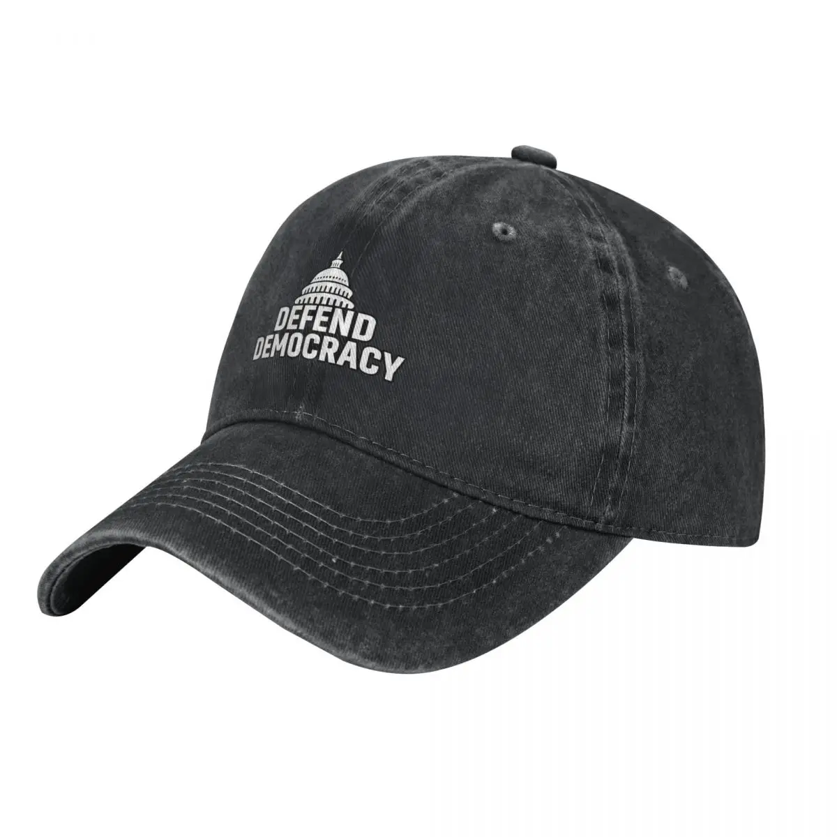 Defend Democracy Baseball Cap Rave Hat Luxury Brand golf hat genuine Fashion Beach Men's Baseball Women's