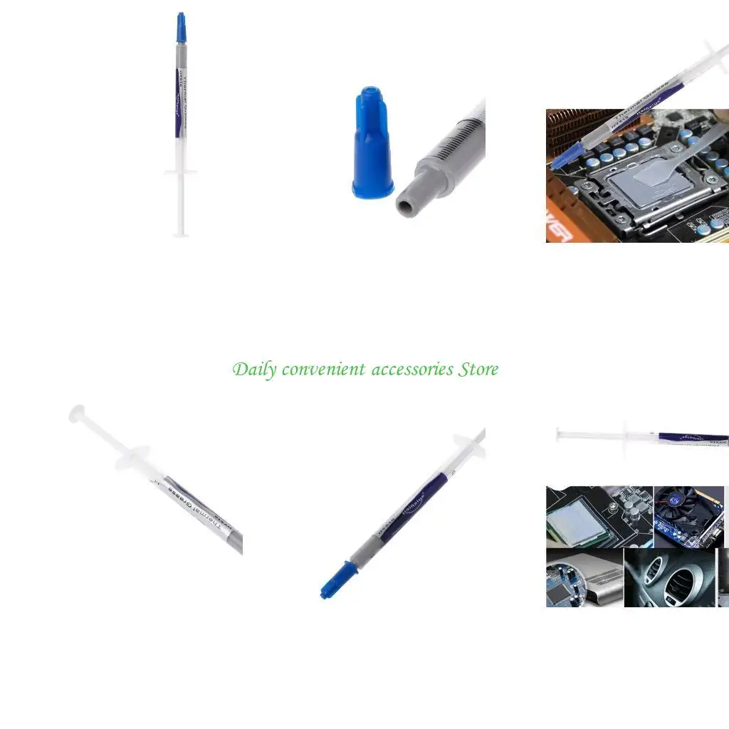 

97QB 10PCS 1.93W / m-K Thermal Compound Paste for CPU GPU Processor Chipset IC Cooler