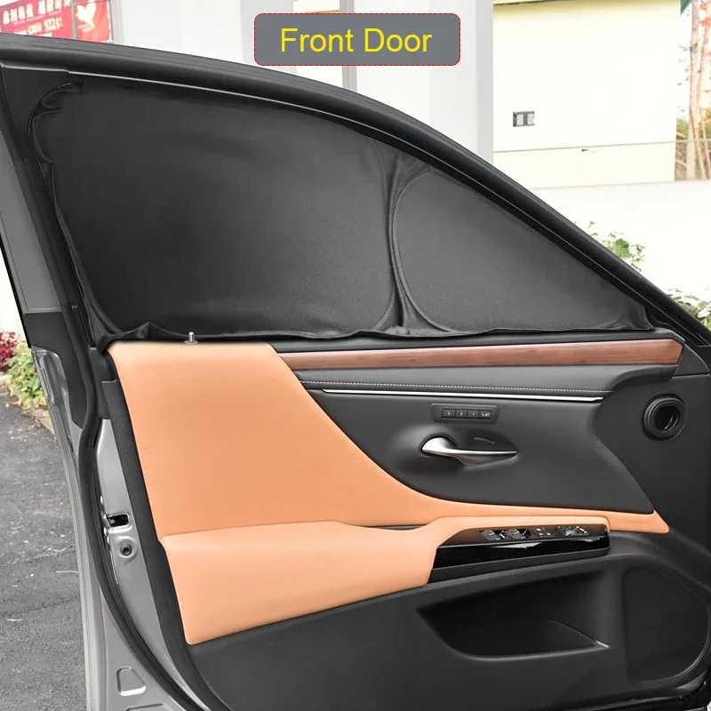 

Car Black Window Privacy Sunshade Anti-UV Heat Insulation For LEXUS ES XZ10 2018-Present Auto Protect Cover Interior Accessory
