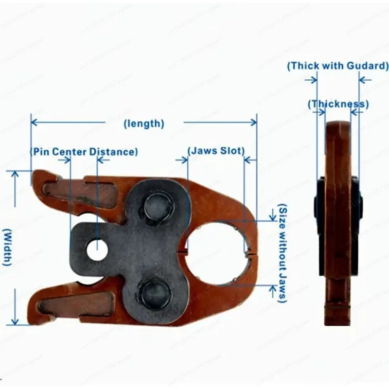 

Универсальный зажим для обжима труб PEX, аксессуары для инструментов для обжима труб PEX