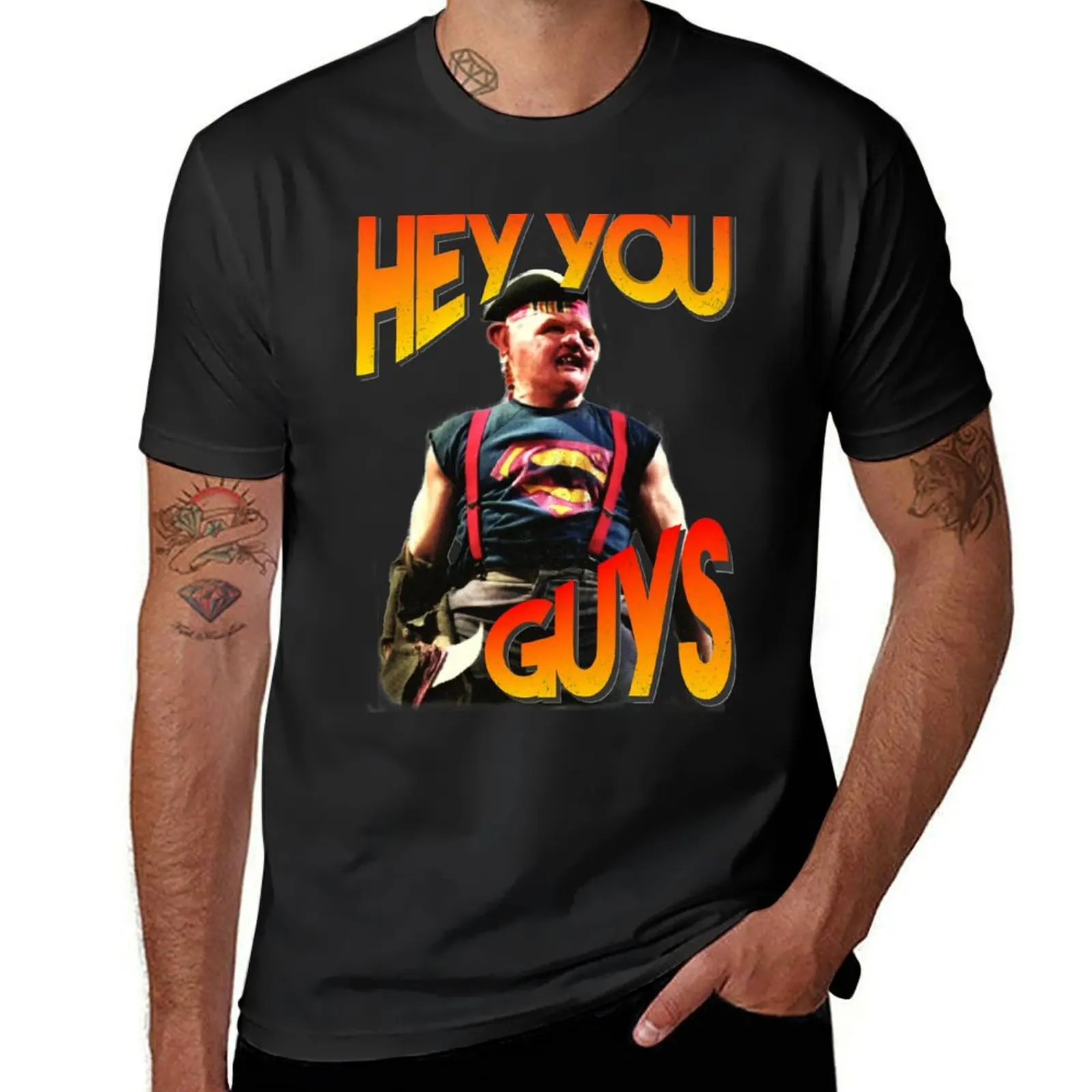 

Hey You Guys Sloth Goonies T-Shirt vintage t shirts anime figures street wear mens graphic t-shirts