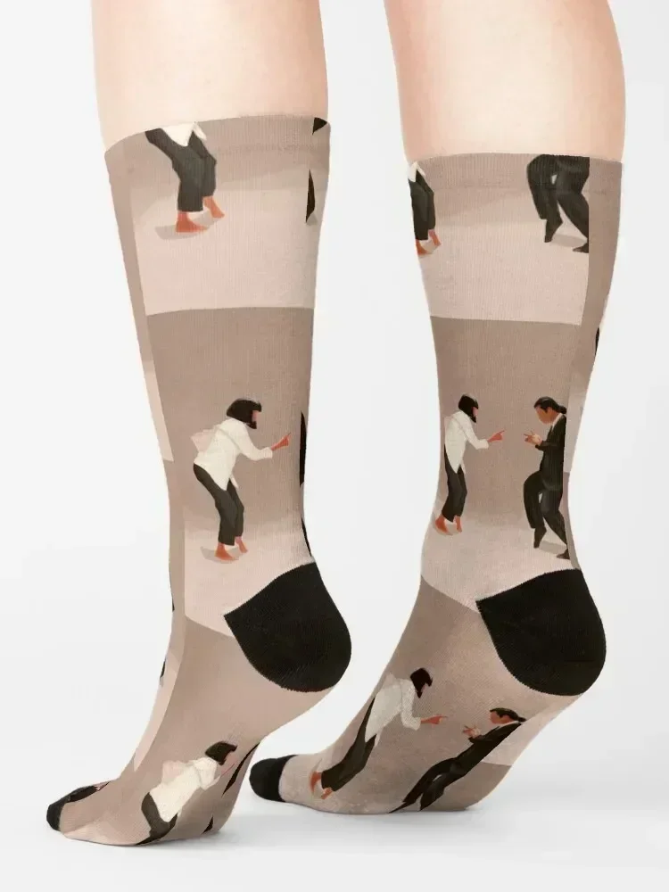Pulp Fiction - Twist Scene Socks short sport cool hockey Ladies Socks Men's