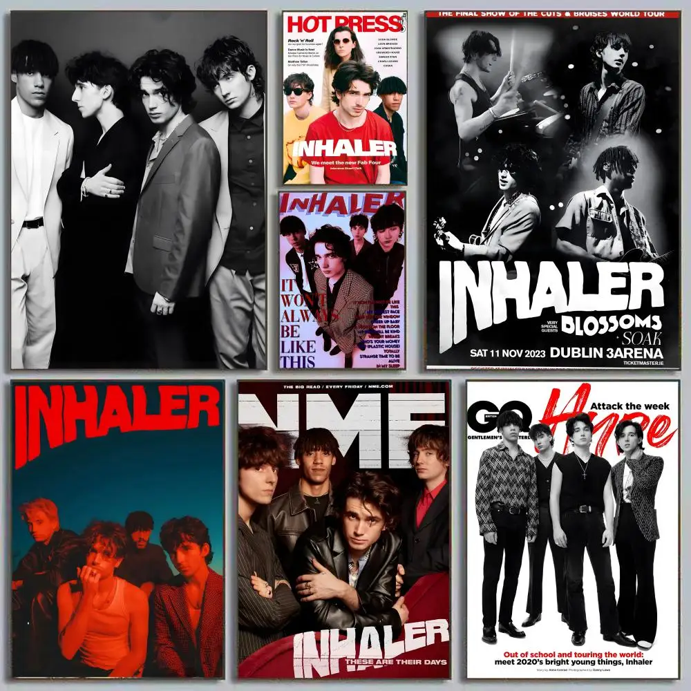 

Irish Rock Band I-Inhale Poster HD Art Sticky Wall Waterproof Home Living Room Bedroom Bar Aesthetic Decoration