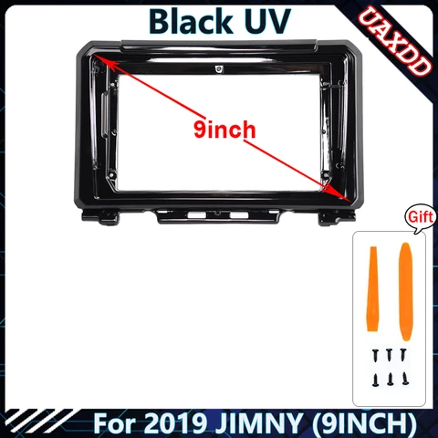 Рамка для автомобильного радиоприемника для SUZUKI 2007-2019 JIMNY 9-дюймовая стереопанель провод жгут питания кабель адаптер Canbus декодер
