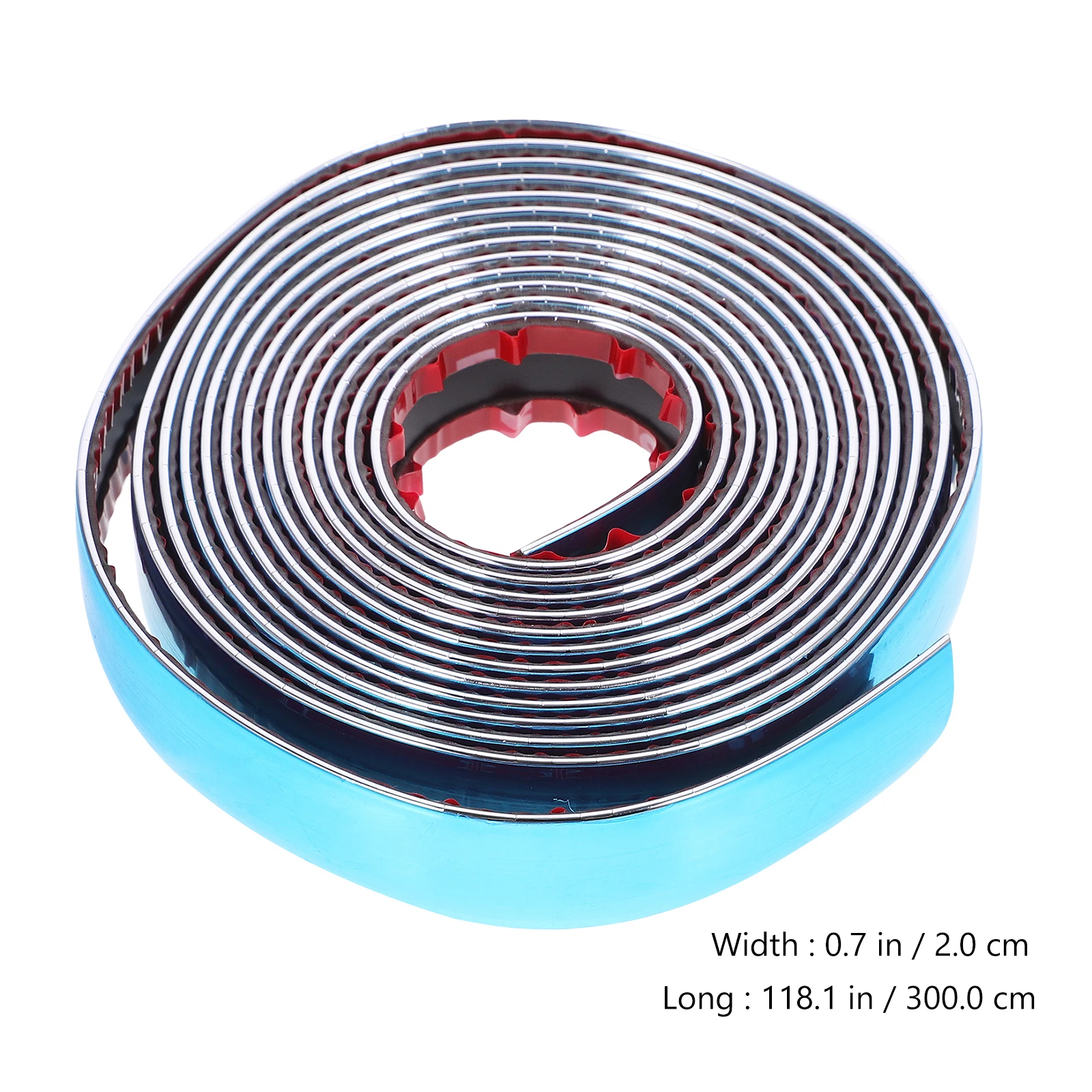 

3M 21mm Moulding Trim Strip Chrome PVC Trim Strips for Car Truck SUV Window Body Moulding Decoration Protective Strip
