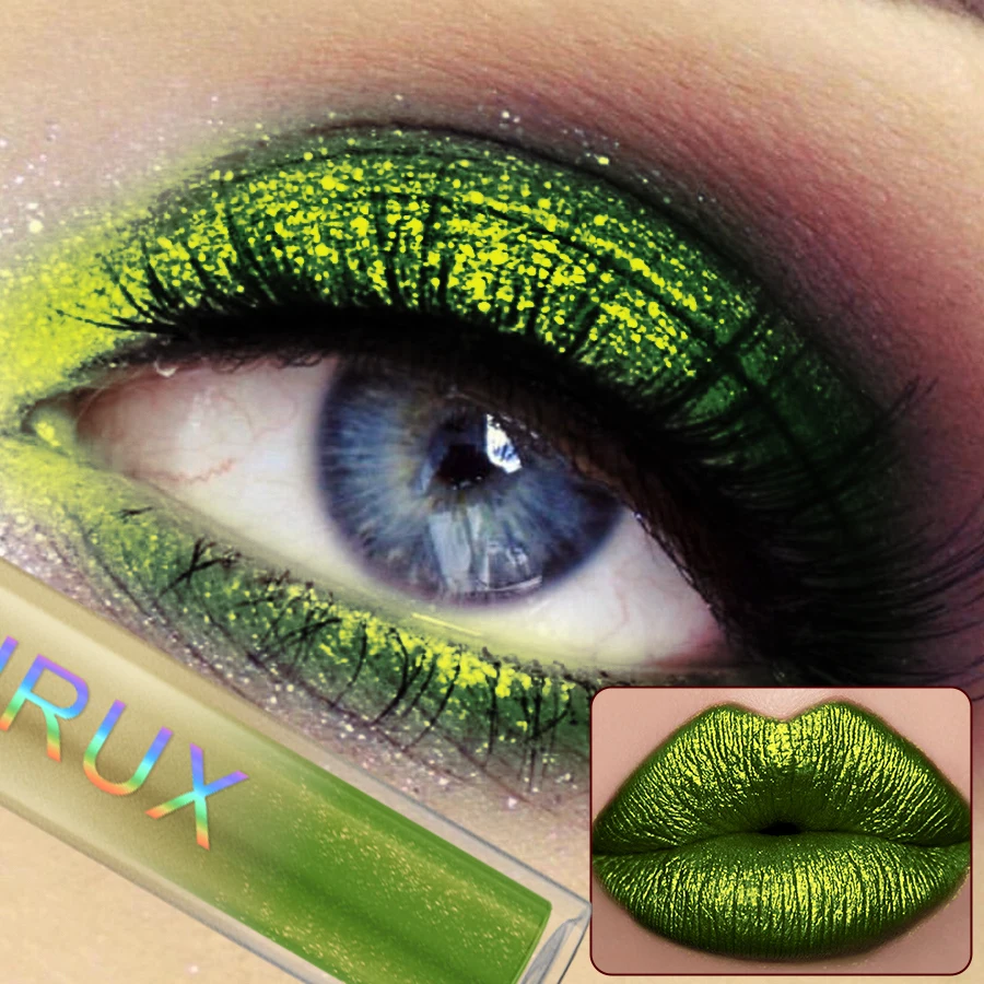 3 ألوان لؤلؤية ظلال عيون ملمع شفاه مقاوم للماء مع تصبغ لامع غرامة العين والشفاه ماكياج الشفاه تينت مستحضرات التجميل هدايا للنساء #4