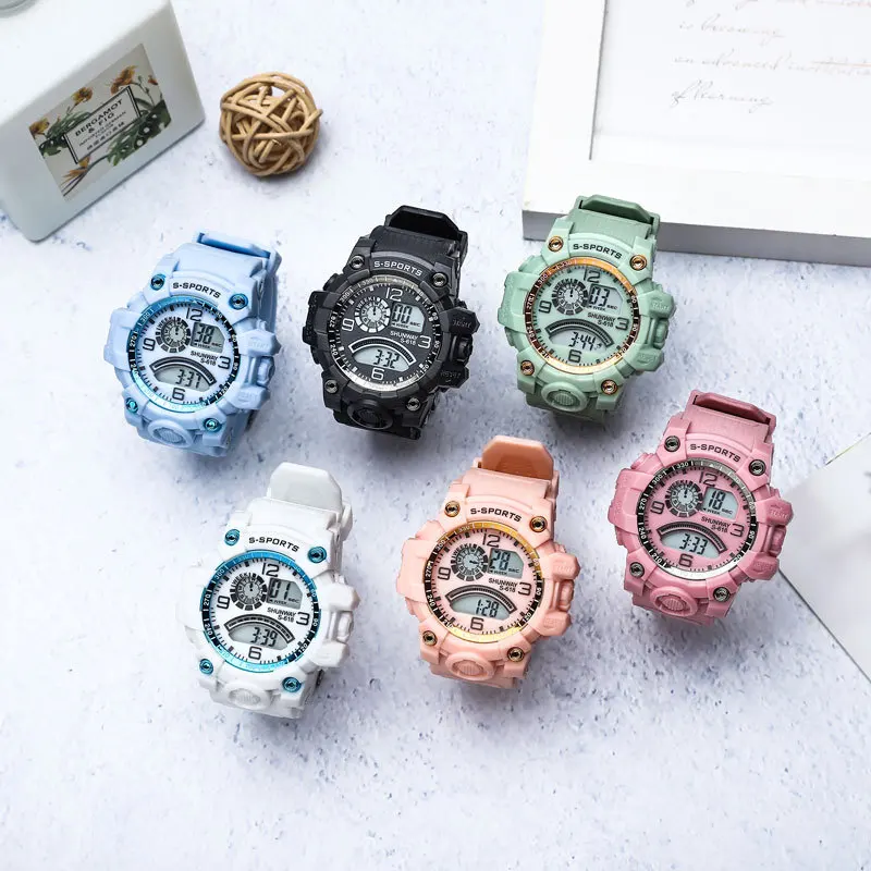 UTHAI CE115 Orologio per bambini alla moda, impermeabile, per studenti delle scuole medie e superiori, orologio semplice, regalo per bambini