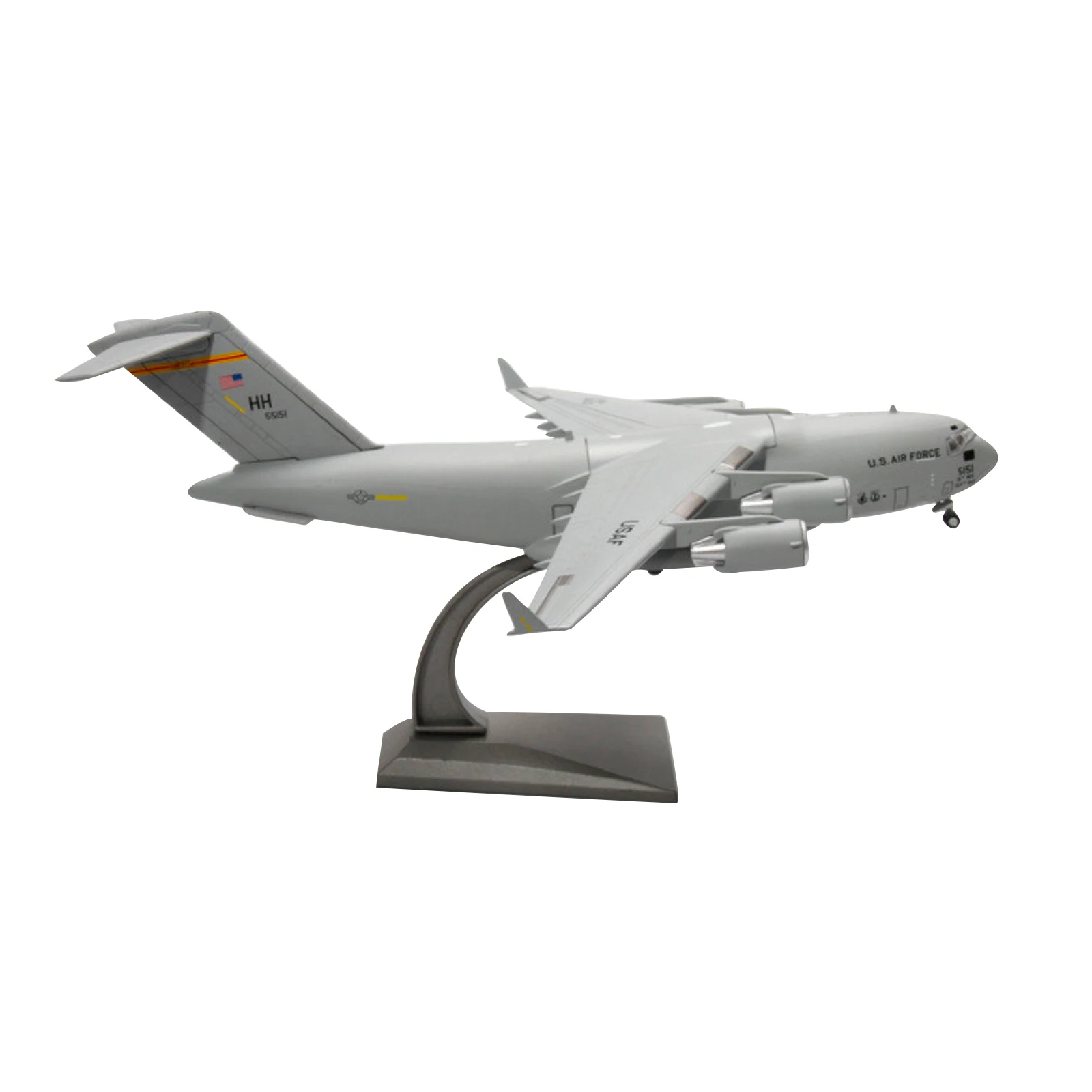 

Die-cast 1:200 US C-17 C17 Globemaster III Strategy Transport Aircraft Military Model Display 27*26*12.5cm Collectible Decor