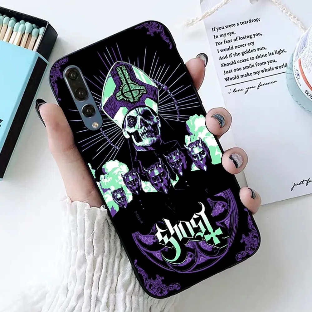 G-Ghost Heavy Metal Band Phone Case For Huawei Honor 10 Lite 9 20 7A 9X 30 50 60 70 Pro Plus Soft Silicone Cover