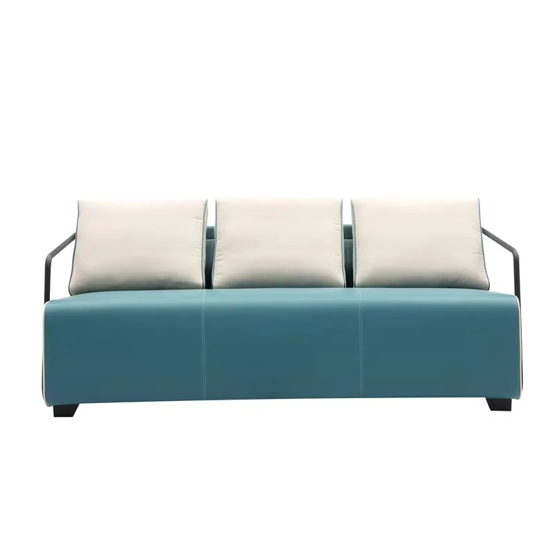 European style italian leather sofas modern office furniture