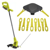 Trimmer Head Plastic Blade for Ryobi RAC155 Plastic Spare Blade Lawn Mower Grass Trimmer Head Weeding Brush Cutter Parts