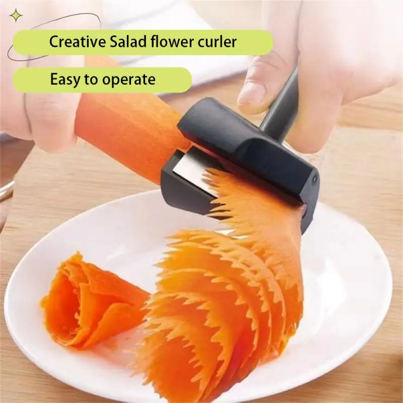 Kitchen Accessories Carrot Peeler Curler Multi-functional Vegetable Sharpener Fruit Vegetable Tools Graters Vegetable Slice