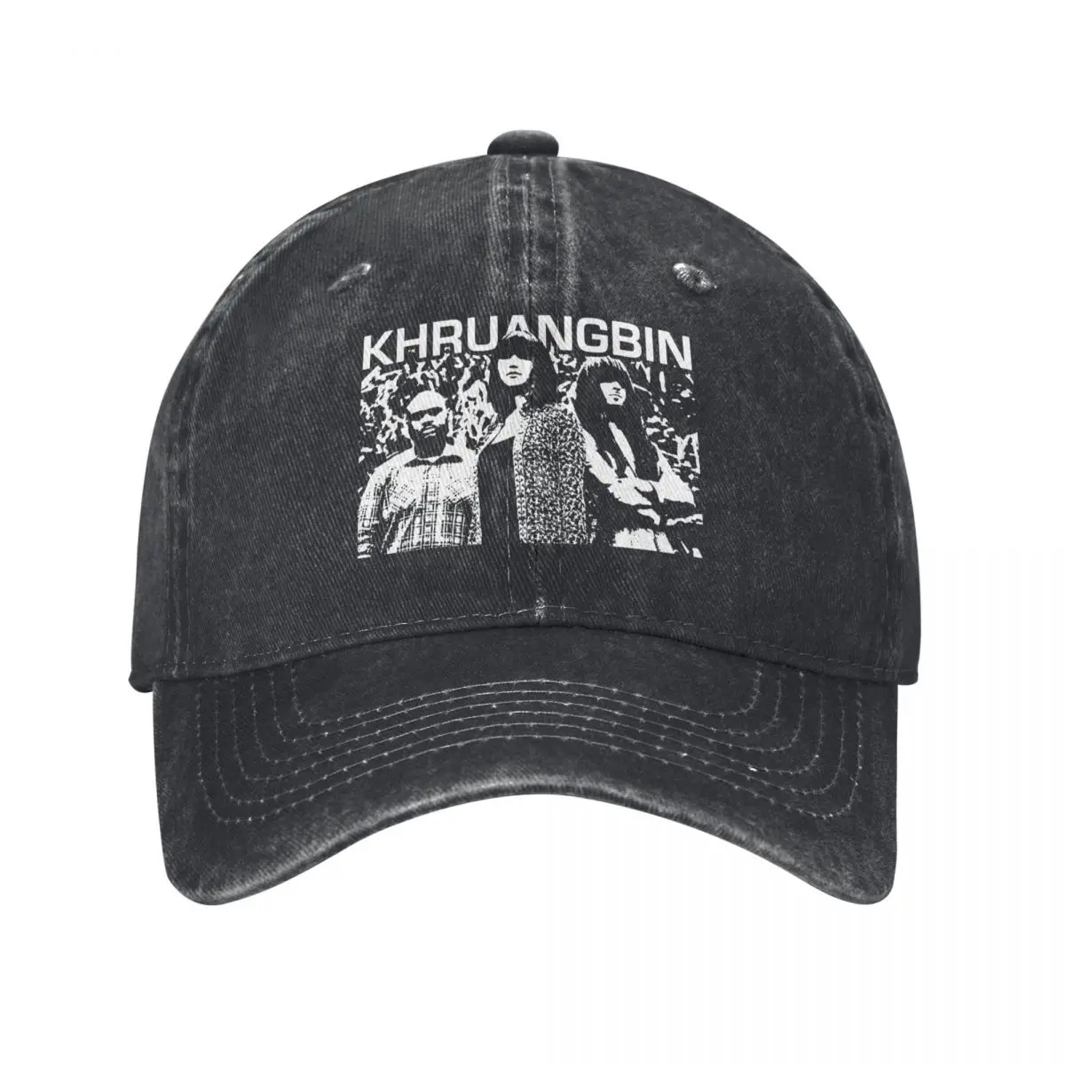 Vintage Khruangbin Rock Band Baseball Cap Merchandise Vintage Distressed Denim Sun Cap Men Women Outdoor Workouts