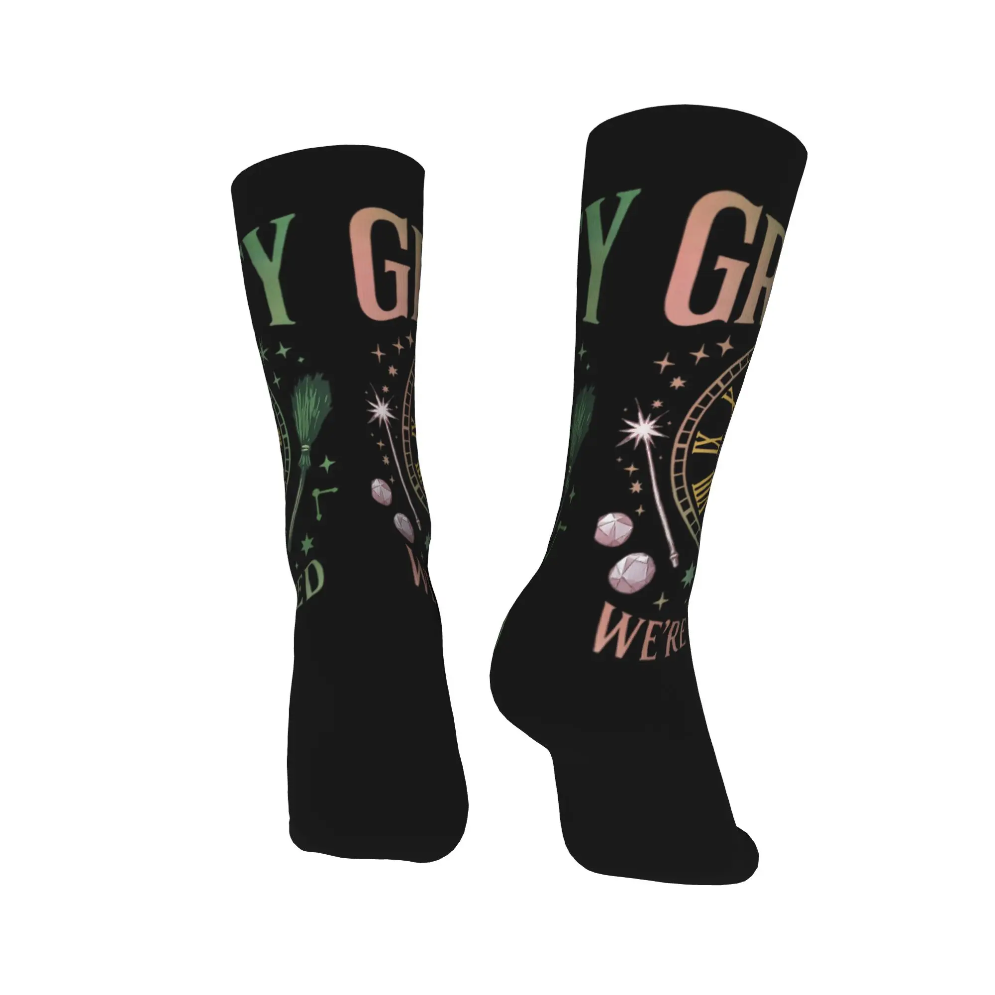 Wicked Together We're Unlimited Socks Kaus Kaki Poliester Pria Wanita Novelty Spring Summer Autumn Winter Middle Tube Socks