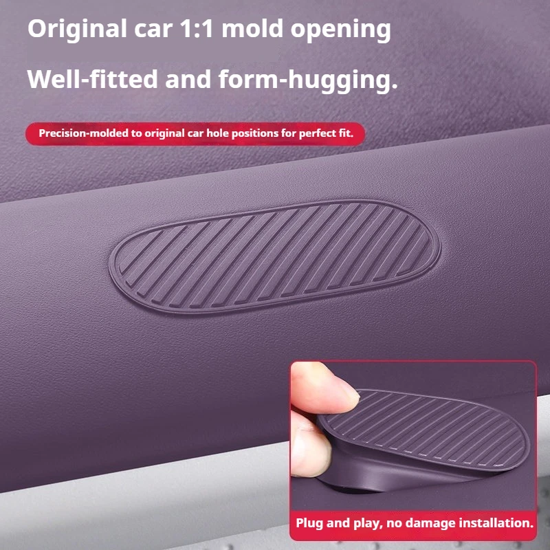 For Leapmotor B10 B01 Lafa 5 Car Passenger Side Vent Hole Silicone Plug Car Center Console Hole Dashboard Hole Filler Plug
