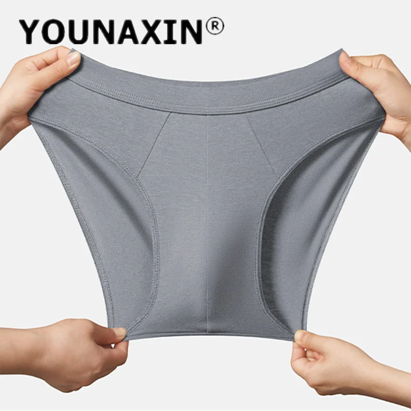 

Men's Sexy Briefs Large Size Underwear Cotton Antibacterial Breathable Teen Underwear Shorts Boy Undies L XL 2XL 3XL 4XL 5XL