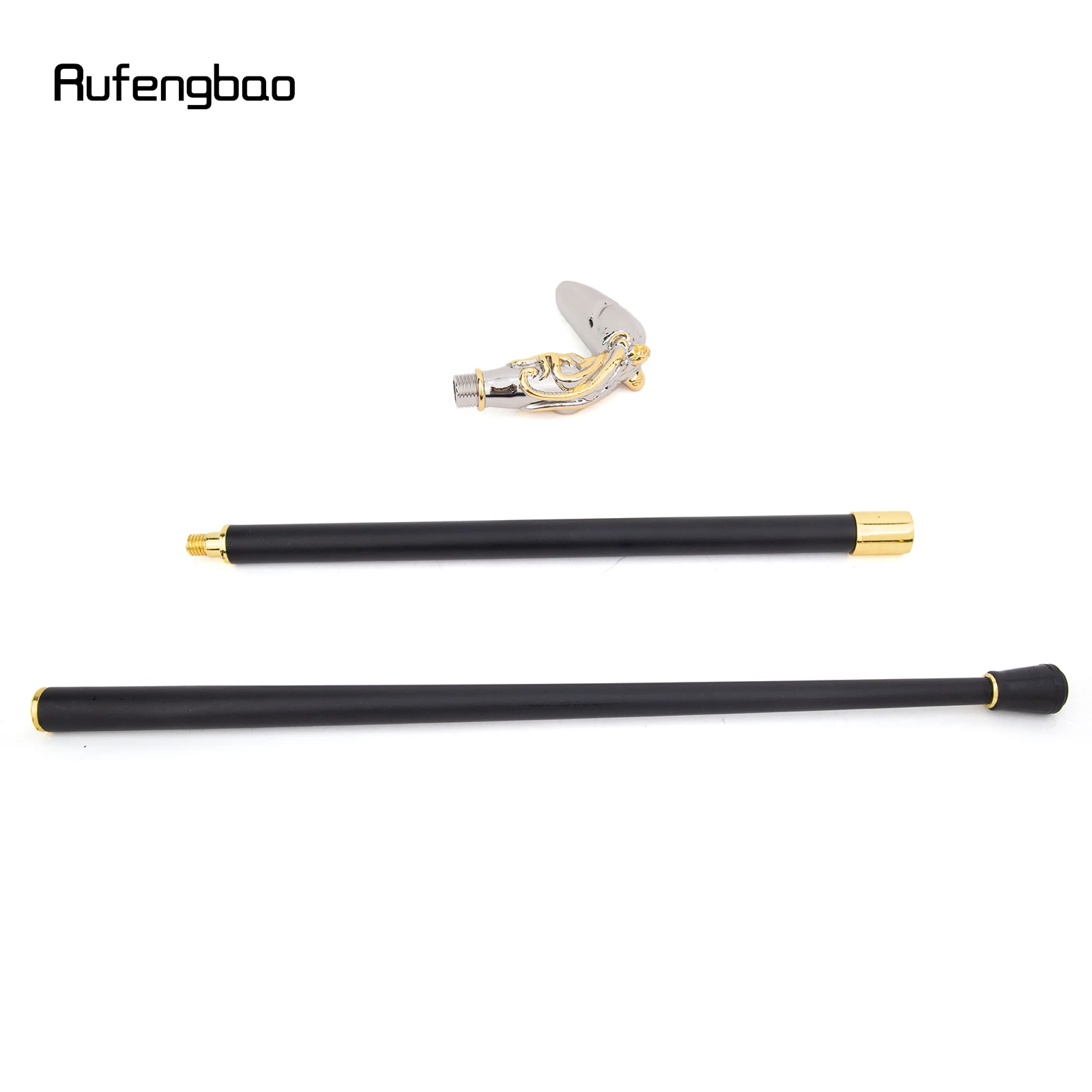 الذهبي الأبيض الأخطبوط الأسماك الحبار عصا للمشي موضة ديكور عصا للمشي شهم أداء أنيق مرحلة قصب 93 سنتيمتر