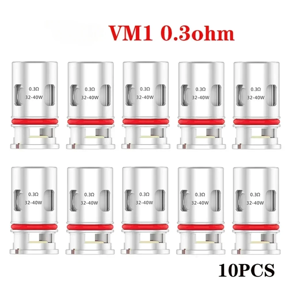 Hjs 10pcs vm1 vm3 vm4 vm5 vm6 0,3 Ohm 0,15 Ohm Maschen spulen für Verdampfer pnp Spulen widerstand x vinci r Luft Argus Navi Vsuit Pods