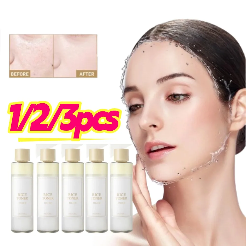 

1/2/3pcs Rice Toner Moisturizing Firming The Skin Soothing Repairing The Skin Barrier Toner Women Facial Brightening Skin Care