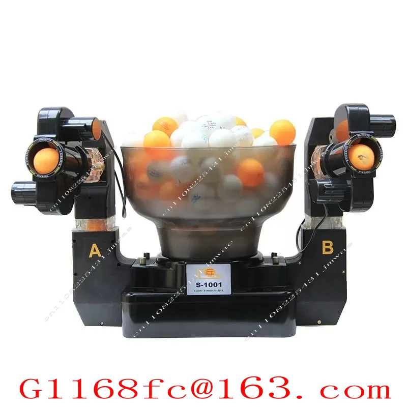 S-1001 Table Tennis Robot Ping Pong Ball Machine Automatic Serving Machine Professional Training Equipment
