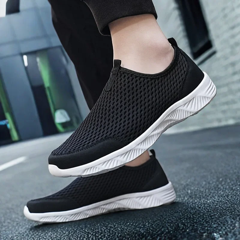 No-Leather Luxury Man Moccasin Luxury Brand High Quality Men Sneakers Luxury Brand Low Social Shoe Male Summer Man Shoes Tennis