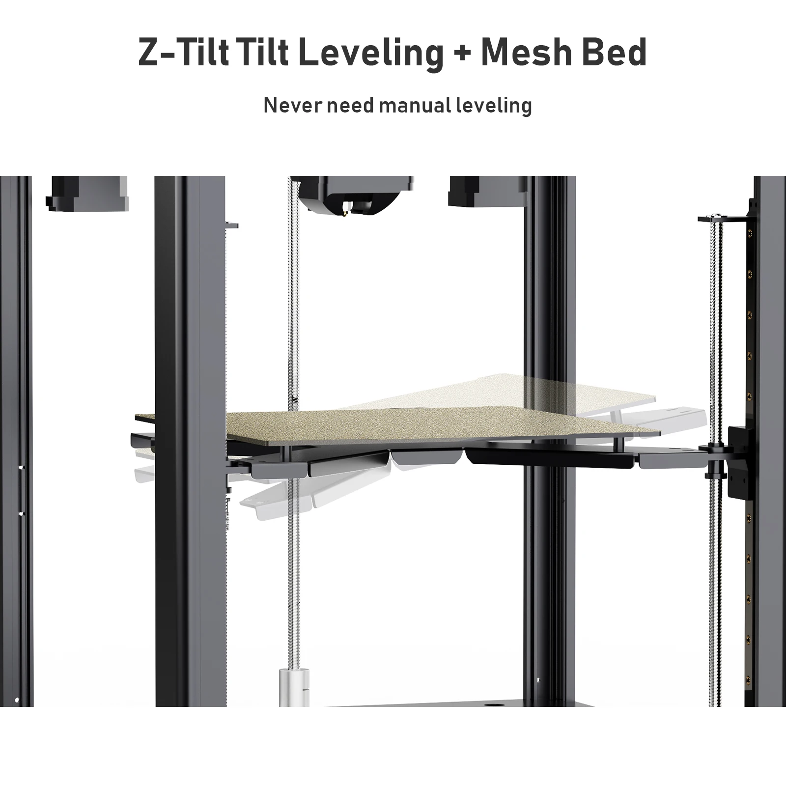 Twotrees SK1เครื่องพิมพ์3D FDM สำหรับอุตสาหกรรมการศึกษาขนาดใหญ่ความเร็วสูงที่ประกอบไว้ล่วงหน้าเครื่องพิมพ์3D