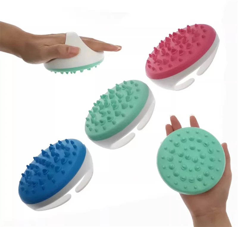 Silicone Cellulite Massager Brush Gua Sha Lose Weight Health Care Handle Meridan Slimming Body Relax Tone Pain Relief Thin Leg