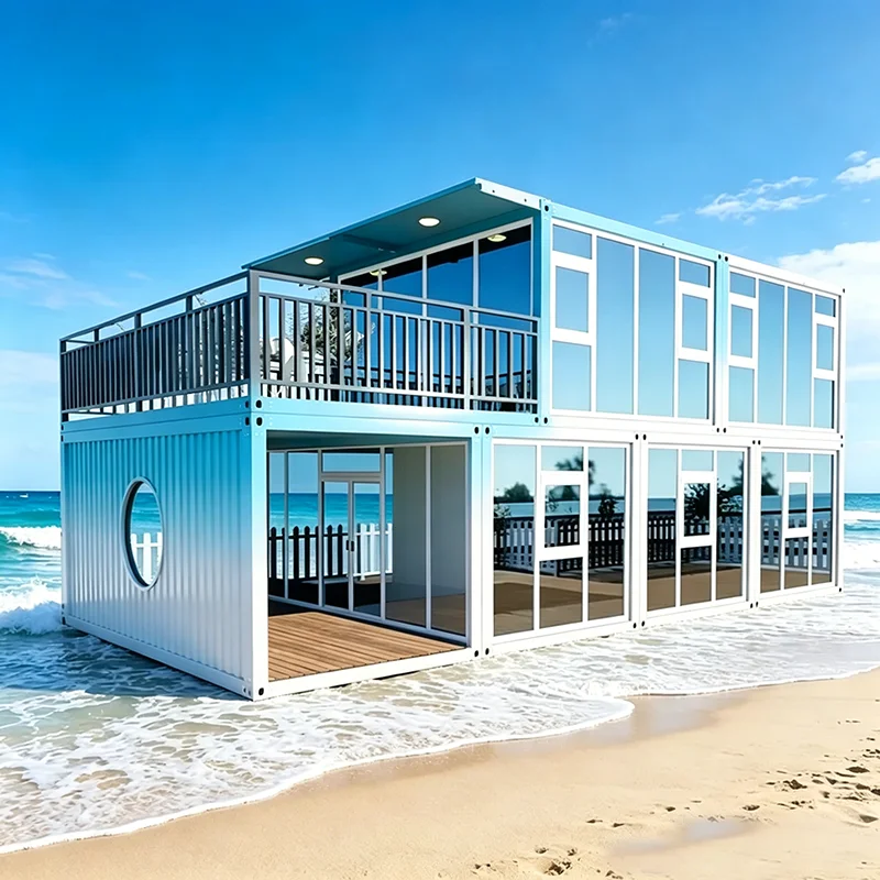 Container Expandable House 20Ft 30Ft 40Ft Home Ready to Move in Prefabricated 2 3 4 Bedroom Prefab Sale Movable Home Granny Flat