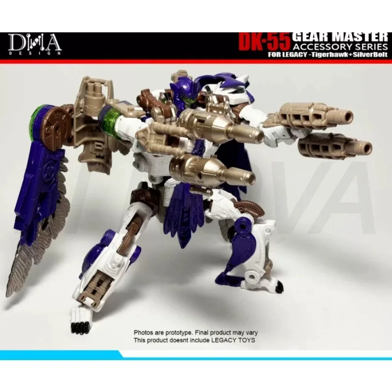 [In Stock NOW] DNA DK-55 Dk55 Legacy L-Class Tigerhawk Transformation Toy Accessory Pack Reissue24 Hours Delivery