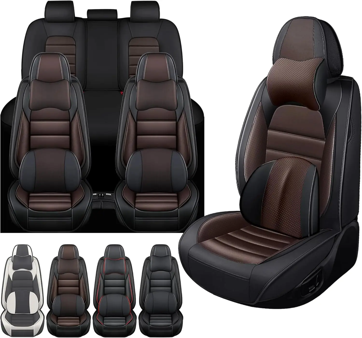 

Car Seat Cover Fit for Honda Passport 2024-2025 Waterproof Seat Covers,Nappa Faux Leather Breathable and Comfortable,Car Seat Pr
