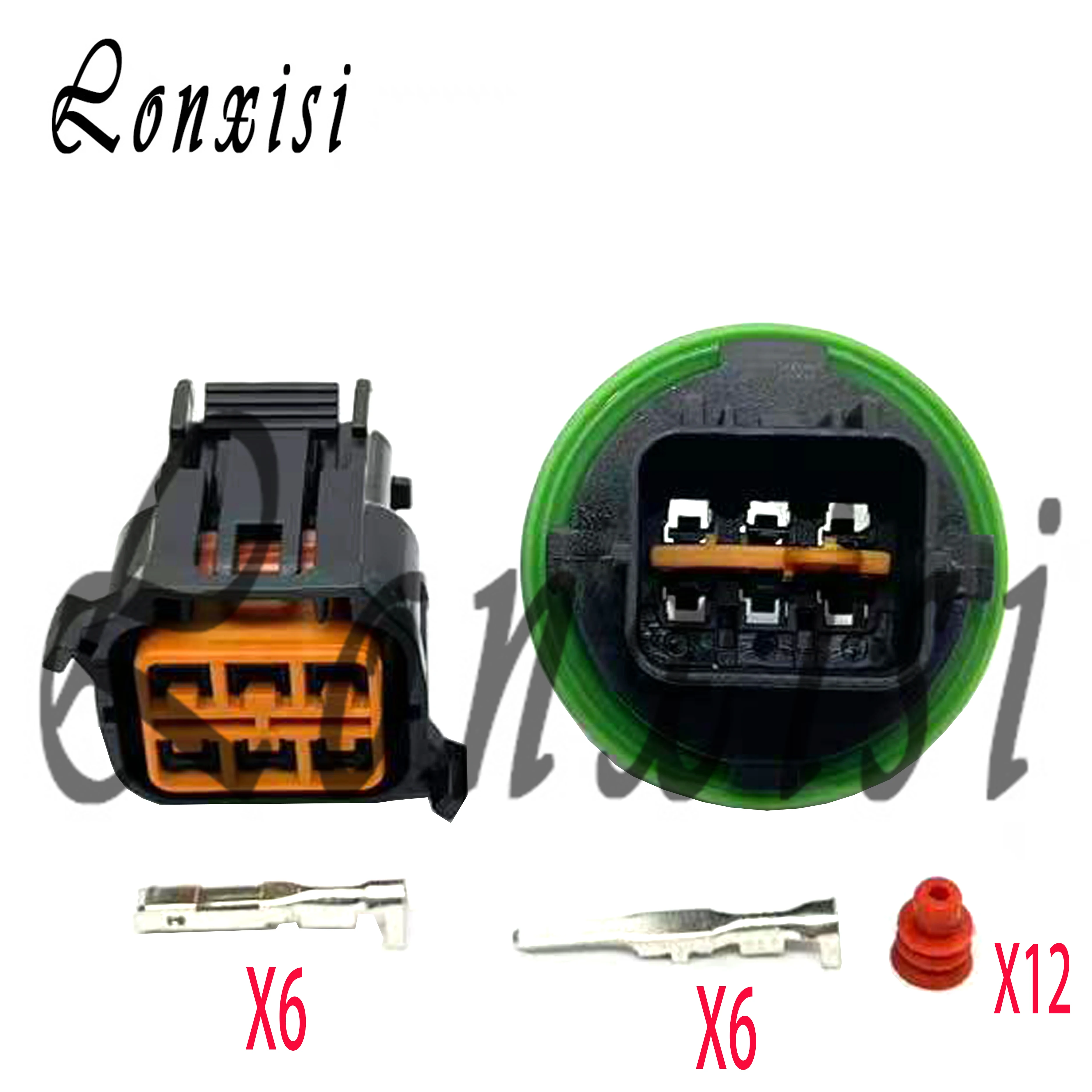 

6 Pin Auto GL171-06021 HP066-06021 Wiring Cable Car Headlight Connector Light Lamp Plug For Hyundai Sonata Elantra IX35 K2 K3
