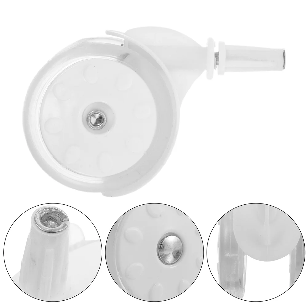 

2pcs Universal Baby Walker Wheels Replacement Plastic Rubber Wear-Resistant Smooth Rolling For Stroller Repair Cycling Accessory