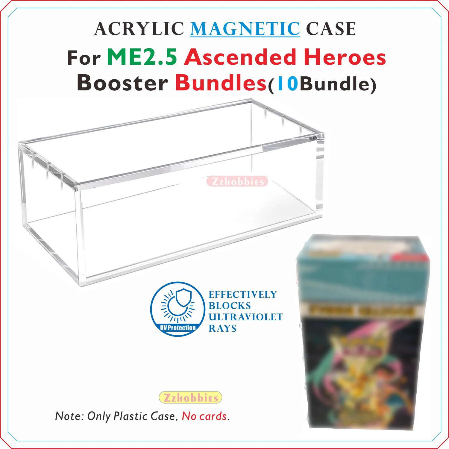 1pc-acrylic-magnetic-case-for-me25-ascended-heroes-10-booster-bundles