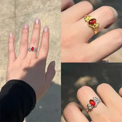 Astarion Ancunin Delicate Rings with The Same Style As The Peripheral Characters of Popular Games Cosplay Costumes Props
