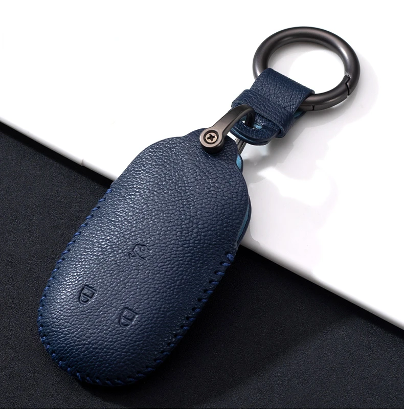 

Suitable For NIO ET5t ET5 2022 2024 Leather Car Remote Key Case Cover Beautiful And Atmospheric Ultimate Comfort