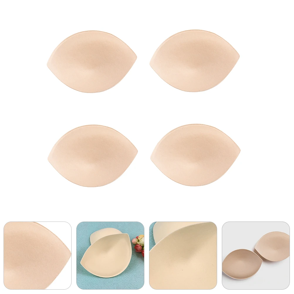 

Soft Padded Invisible Liners For Bikini Wedding Dress Lingerie Pads Comfortable Sponge Pads Bra Inserts Pad Bra