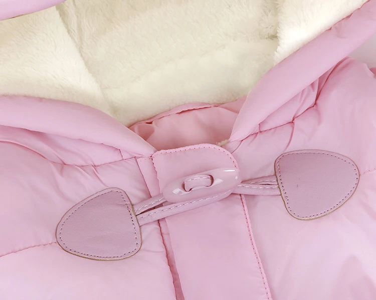 Lrcoml Halten Dicke warme Säuglingsbabyspielanzug Winterkleidung Neugeborenes Baby Junge Mädchen Strampler Overall Mit Kapuze Kind Oberbekleidung Für 0-24M – Detail 18