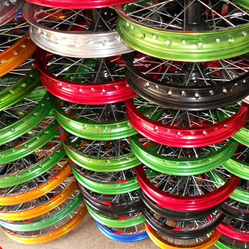 Pit bike Rim of 1.85-12inch Rear Wheel Rim 80/100-12inch Aluminium dirt bike wheel Rims 12mm hole hub