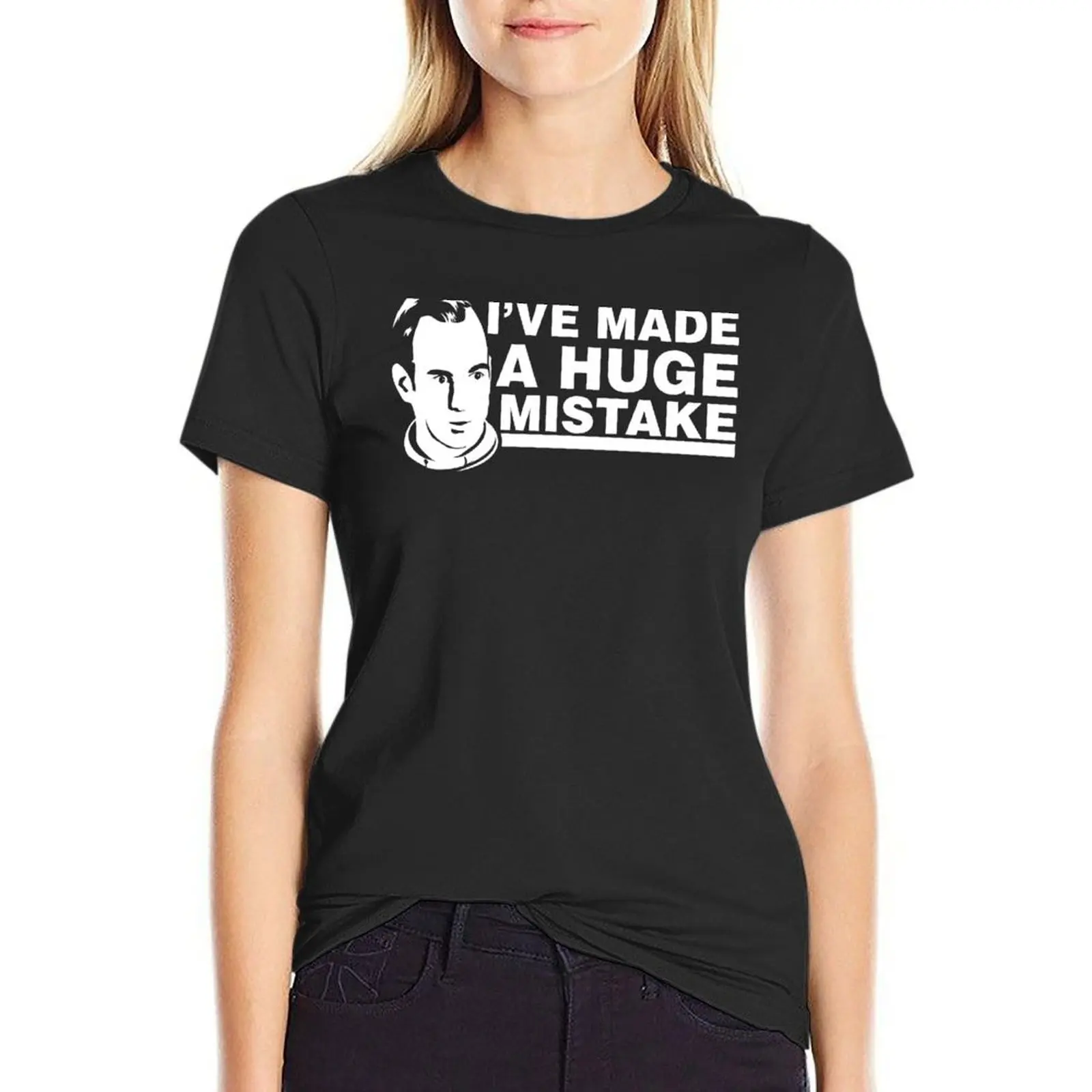 I've Made a Huge Mistake T-Shirt funny Aesthetic clothing workout shirts for Women loose fit