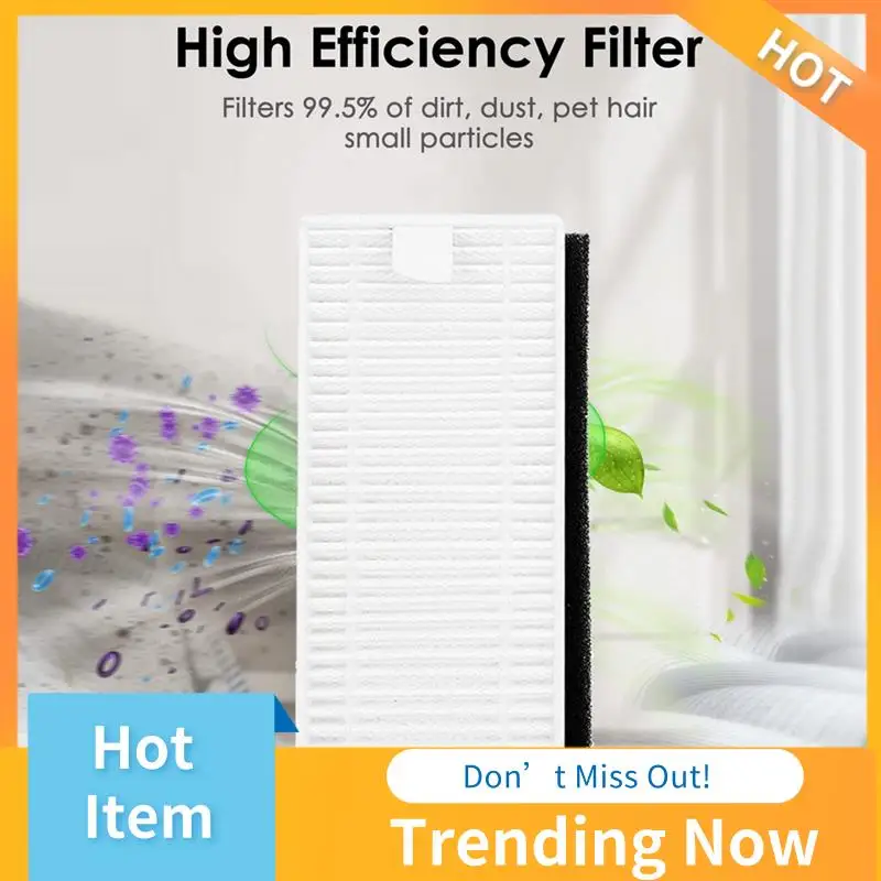 BBNV-For Lefant M201 U180 M571 M200 M500 M501 M520 T700 T800 أجزاء المكنسة الكهربائية الروبوتية وسادات الممسحة مرشحات HEPA فرش جانبية