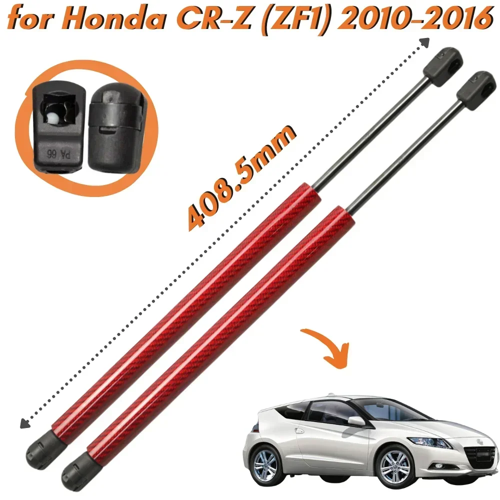 

Qty(2) Trunk Struts for Honda CR-Z (ZF1) Coupe 2010-2016 408.5mm Rear Tailgate Boot Lift Supports Shock Absorbers Gas Springs