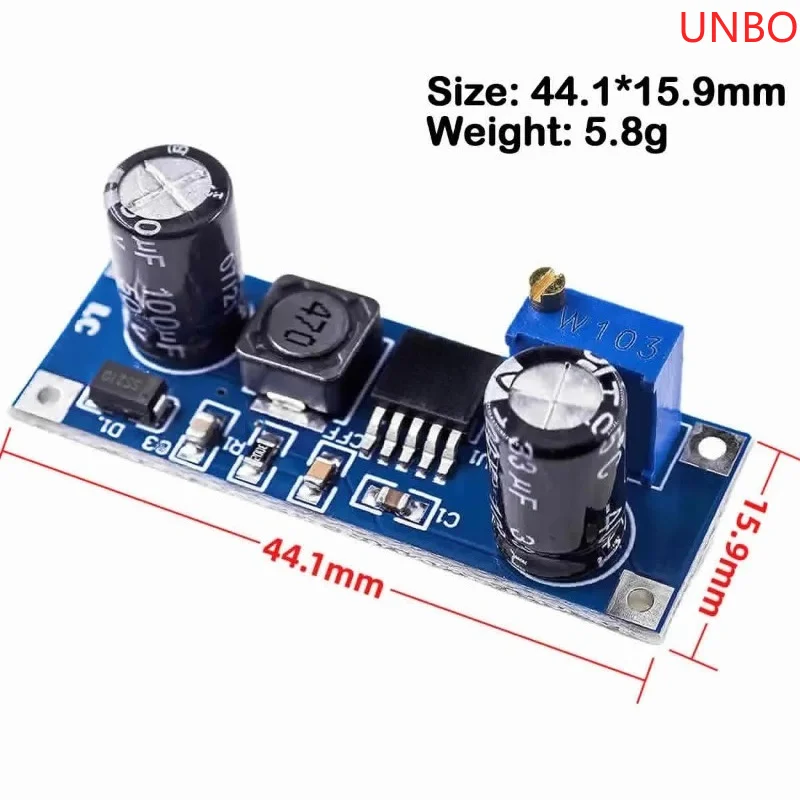 XL7015 DC-DC DC Converter Step-down Module Buck Module 5V-80V to 5V-20V Adjustable Wide Voltage Input 7005A LM2596